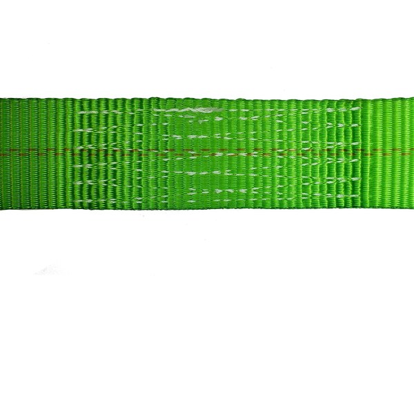 2 X 10' Wheel Lasso Lift Strap W/ Flat Snap Hook Tow Dolly Green, 2PK